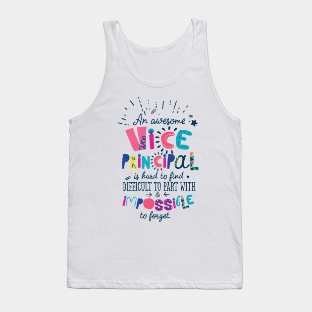 An Awesome Vice Principal Gift Idea - Impossible to forget Tank Top by BetterManufaktur
